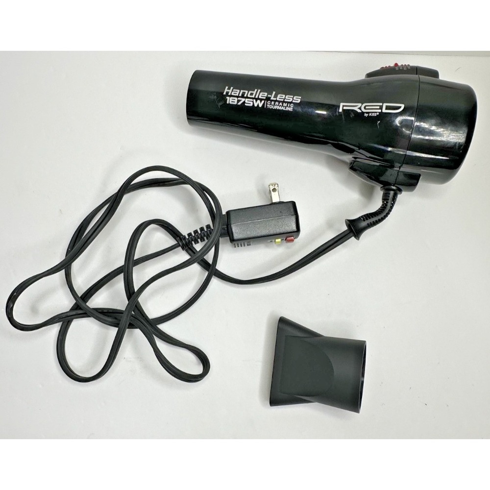 Handle-Less 1875W Ceramic Tourmaline Hair Dryer 3 Heat Settings Pro Blow Dryer